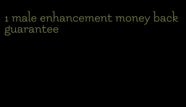 #1 male enhancement money back guarantee