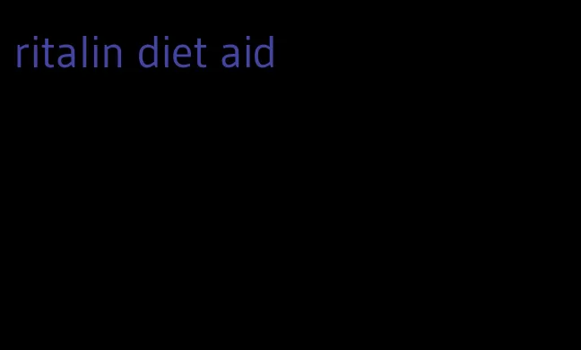 ritalin diet aid