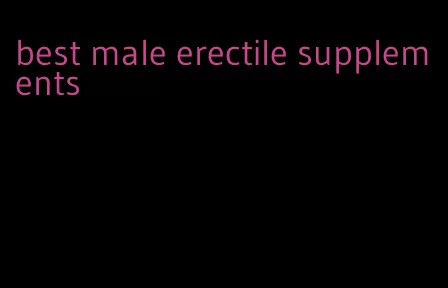 best male erectile supplements