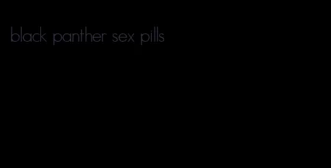 black panther sex pills