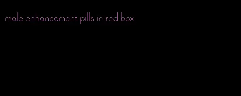 male enhancement pills in red box