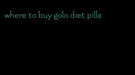 where to buy golo diet pills