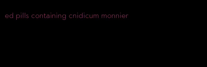 ed pills containing cnidicum monnier