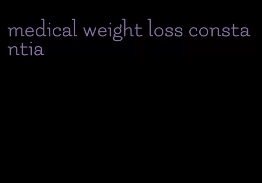 medical weight loss constantia