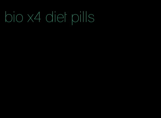 bio x4 diet pills