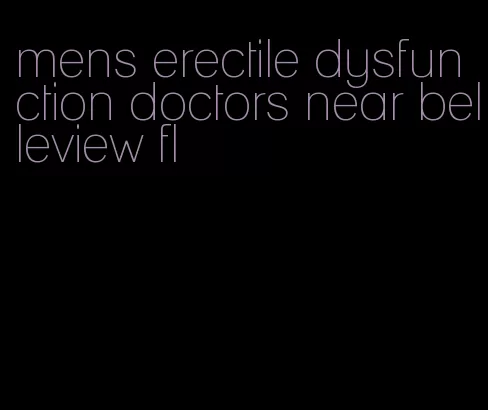 mens erectile dysfunction doctors near belleview fl