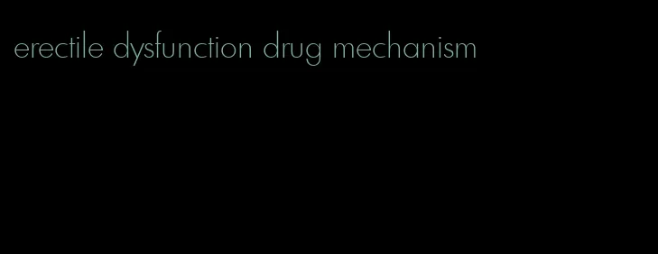 erectile dysfunction drug mechanism