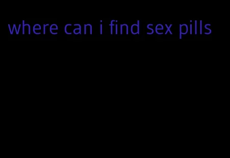 where can i find sex pills