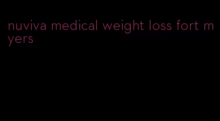 nuviva medical weight loss fort myers