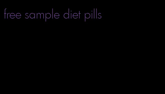 free sample diet pills