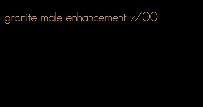granite male enhancement x700