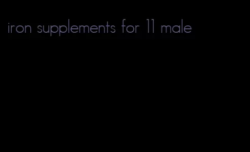 iron supplements for 11 male