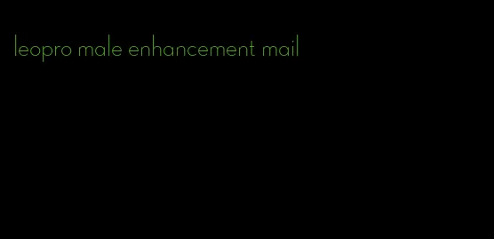 leopro male enhancement mail