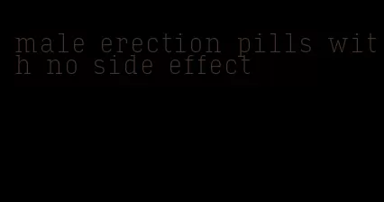 male erection pills with no side effect