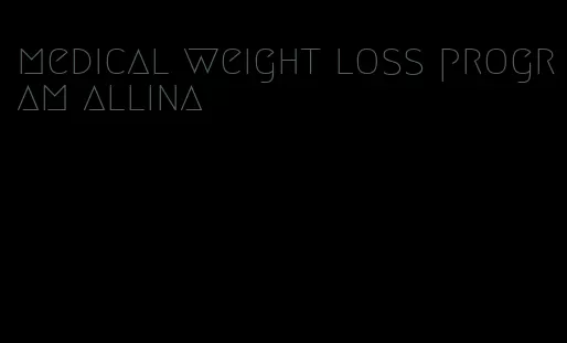 medical weight loss program allina