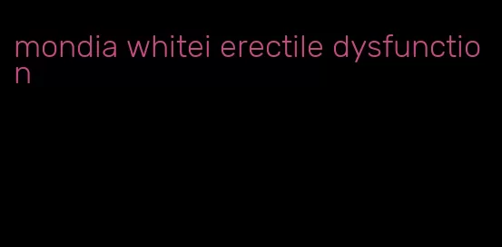 mondia whitei erectile dysfunction