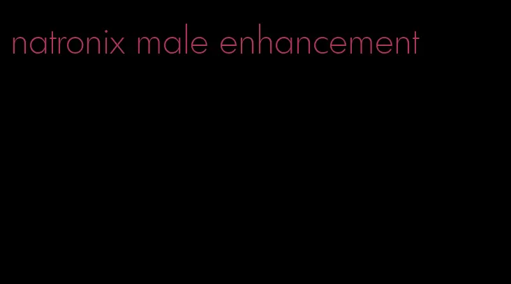 natronix male enhancement