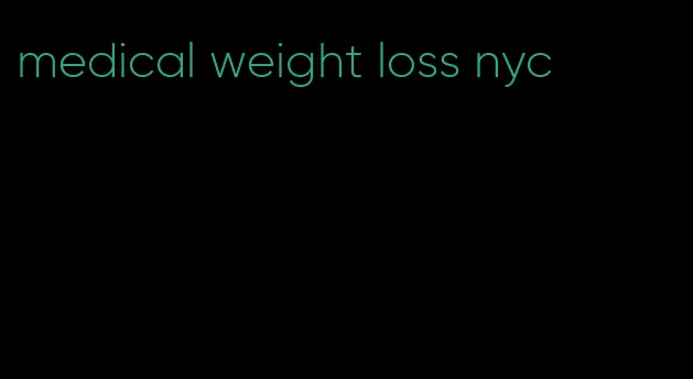 medical weight loss nyc