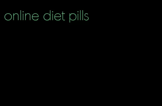 online diet pills