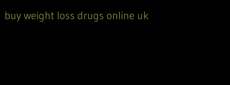 buy weight loss drugs online uk