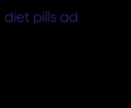 diet pills ad
