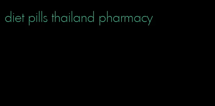 diet pills thailand pharmacy