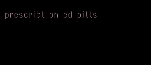 prescribtion ed pills