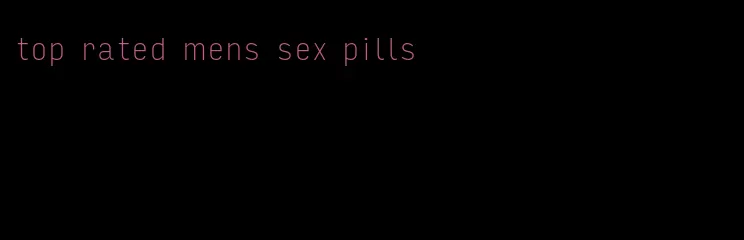 top rated mens sex pills