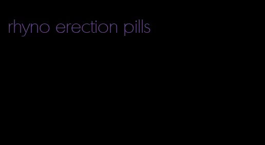 rhyno erection pills