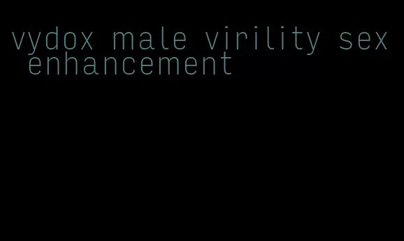 vydox male virility sex enhancement