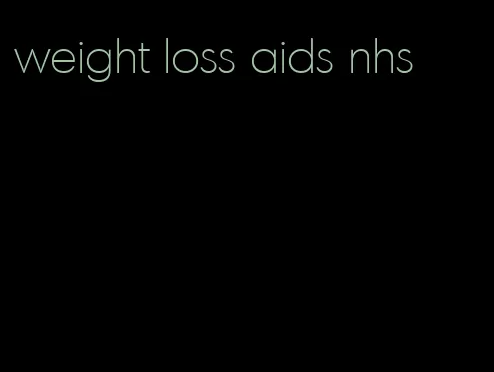 weight loss aids nhs