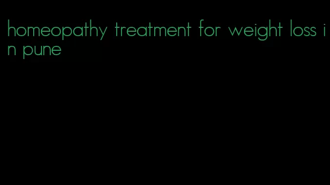 homeopathy treatment for weight loss in pune
