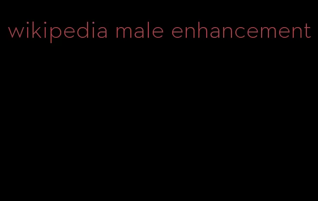 wikipedia male enhancement
